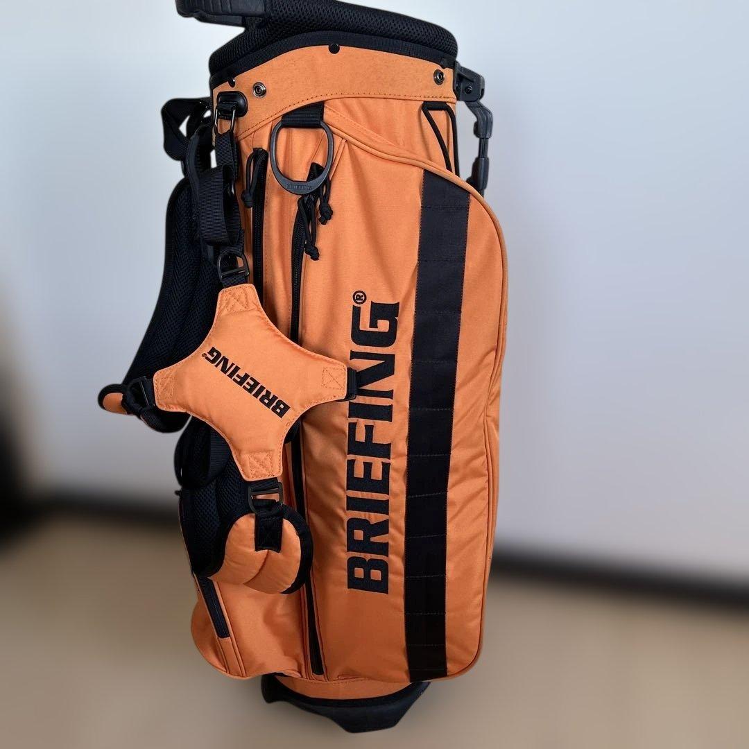 BRIEFING オレンジ キャディバッグ
