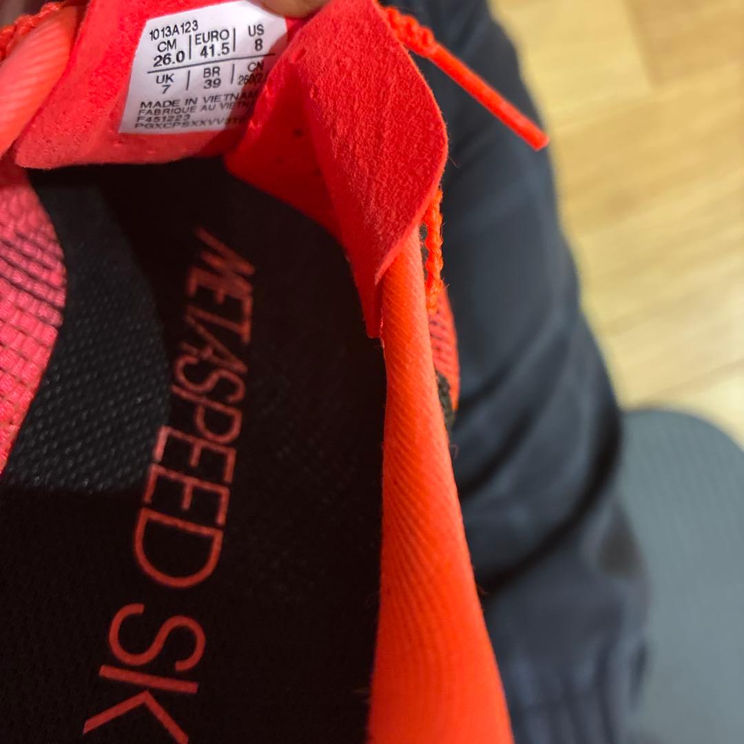 【美品】アシックス/メタスピードスカイパリ26.0㎝ランニングシューズ専用箱付き