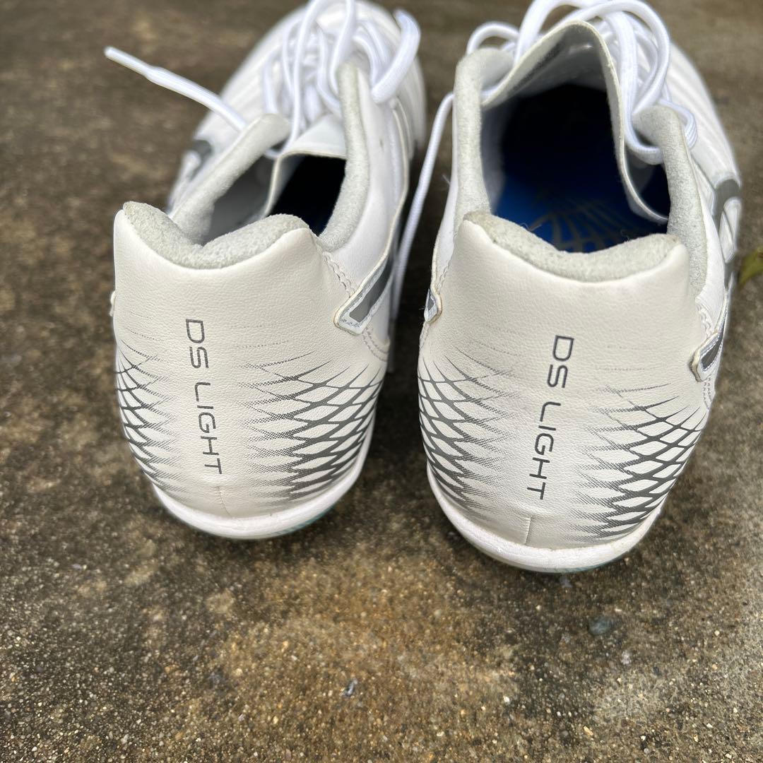 アシックス DS LIGHT ホワイト サッカーシューズ25.5センチ2足セット
