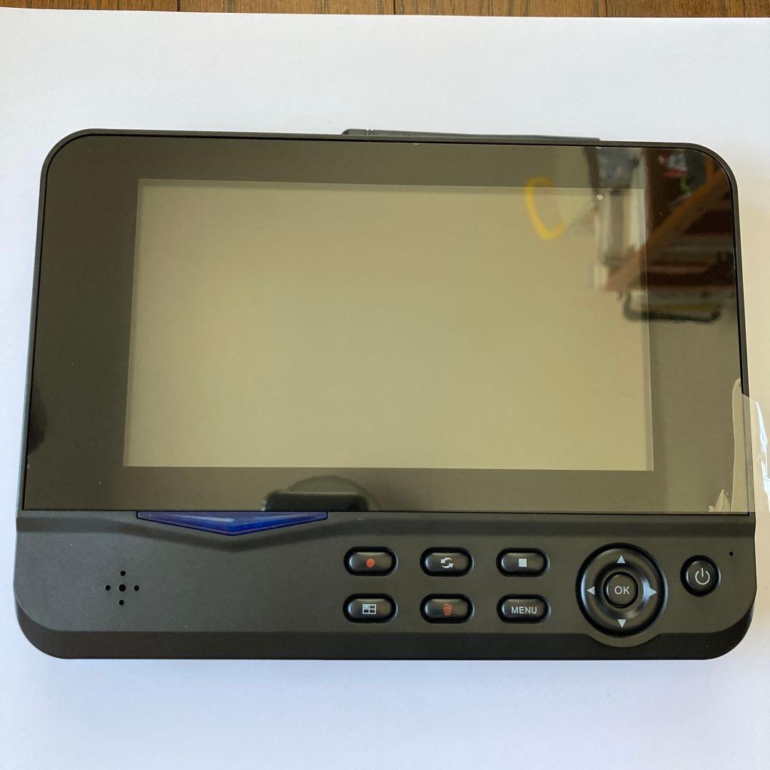 防犯ワイヤレス監視カメラ + モニターセット新品未使用品sanwa supply