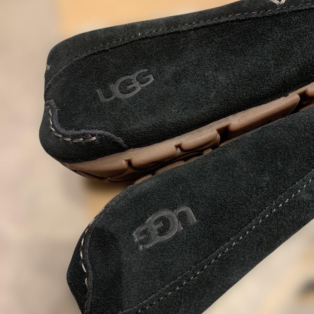 【新品未使用】UGG アンスレー モカシン ローファー ブラック 23cm