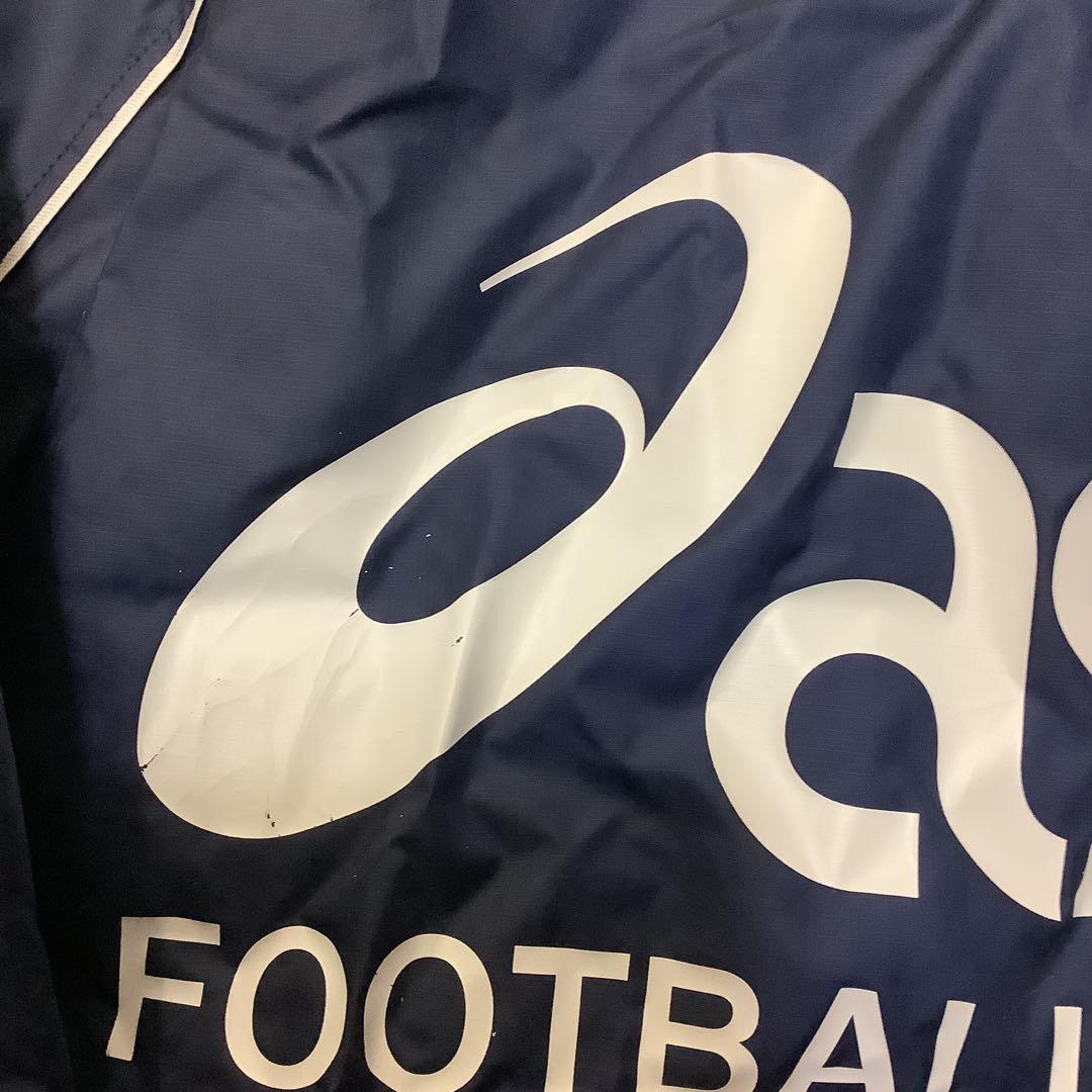 5696⑩★asics フットボール ベンチコート Lサイズ★