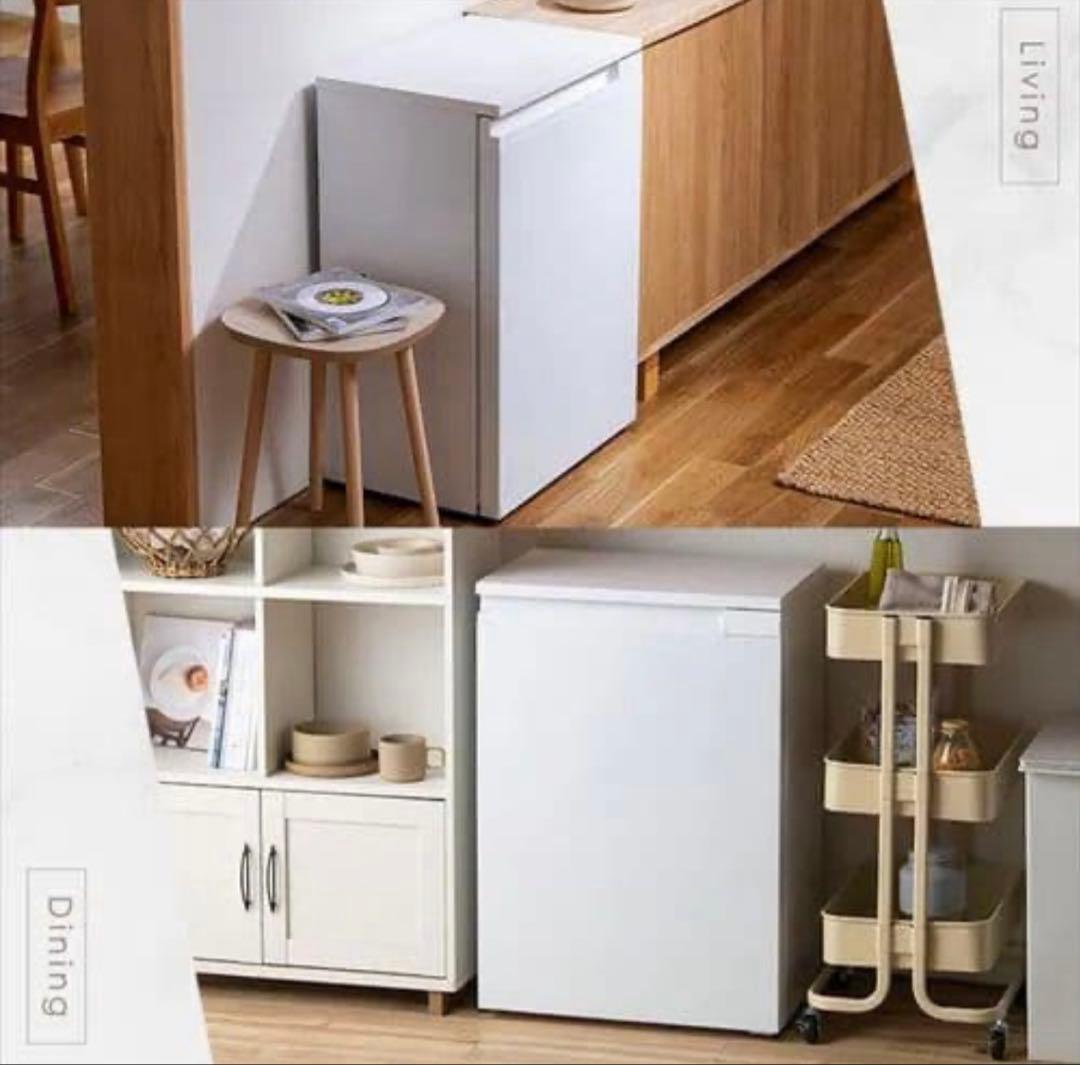 新品アイリスオーヤマ 冷蔵庫 66L スリム IRSN-7A-W