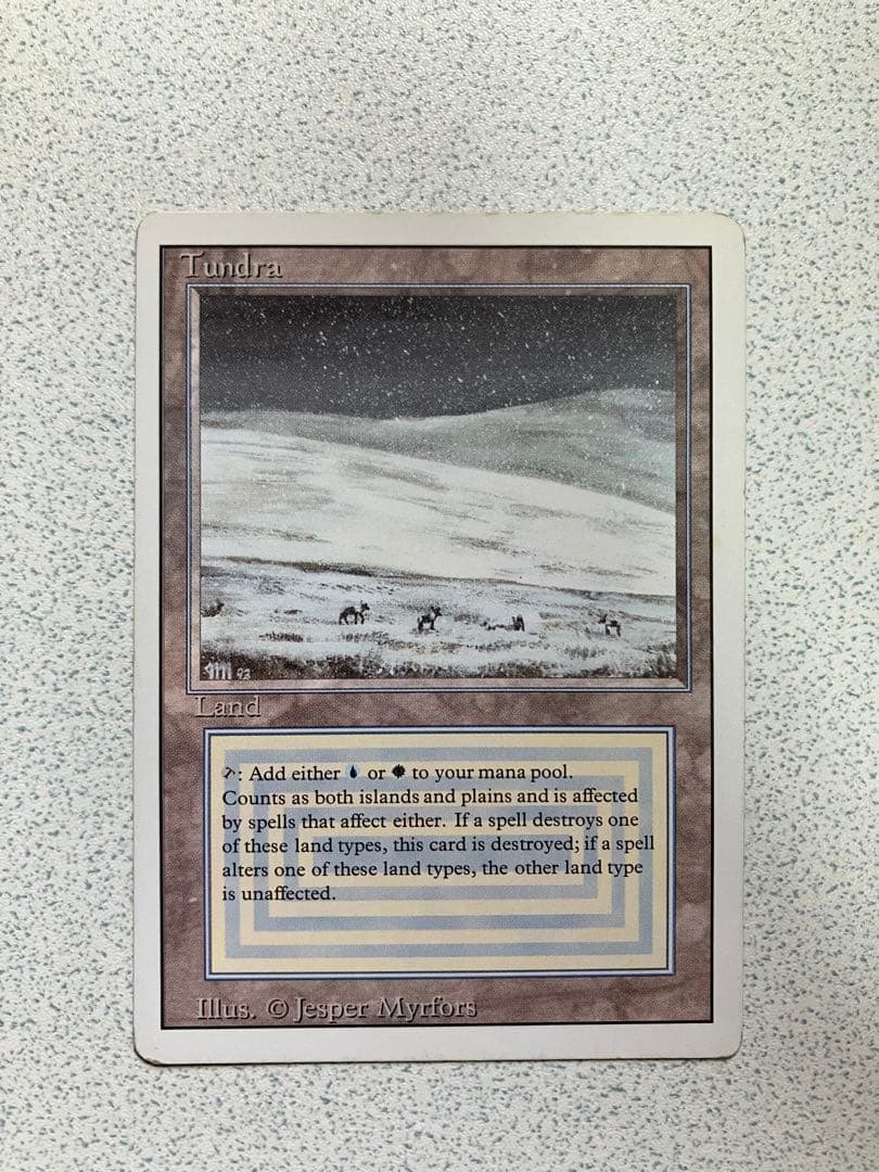 【引退品】英語版_Tundra[3ED]