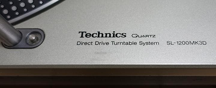 【美品】Technics SL-1200 MK3D カバー付き
