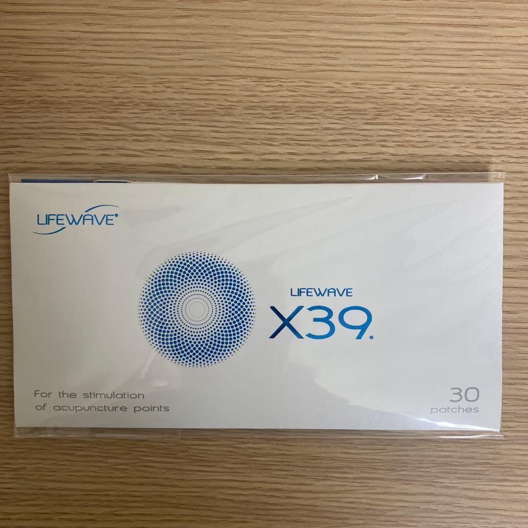 LIFEWAVE X39 30パッチ 説明書付き