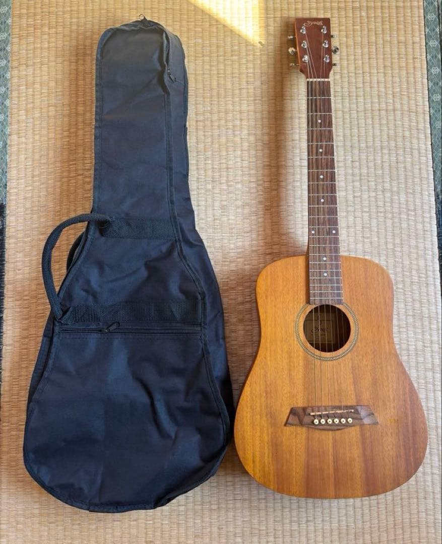 S.Yairi ミニギターYM-02 ソフトケース おまけ新品弦付き