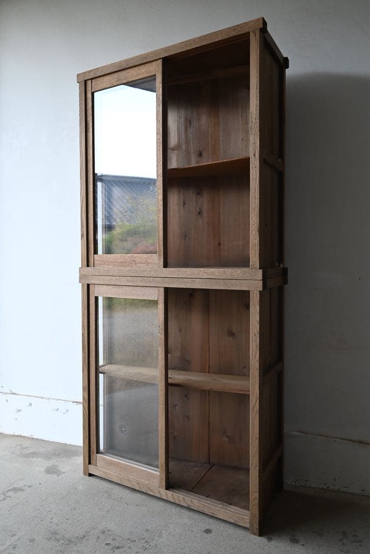 み*や様 最終価格 アンティーク キャビネット 飾り棚 食器棚 収納棚 古家具