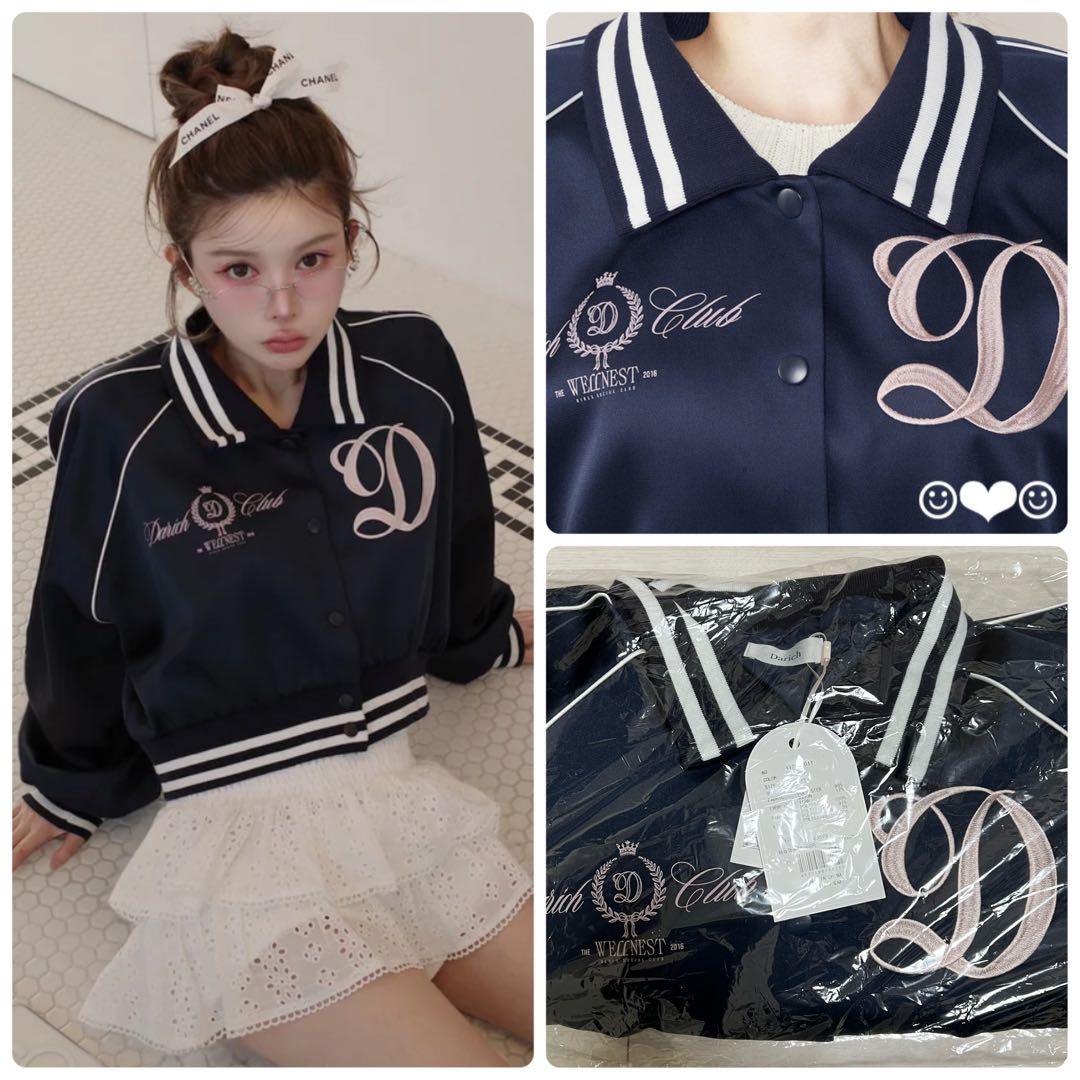Darich♡Darich club スカジャン♡ネイビー