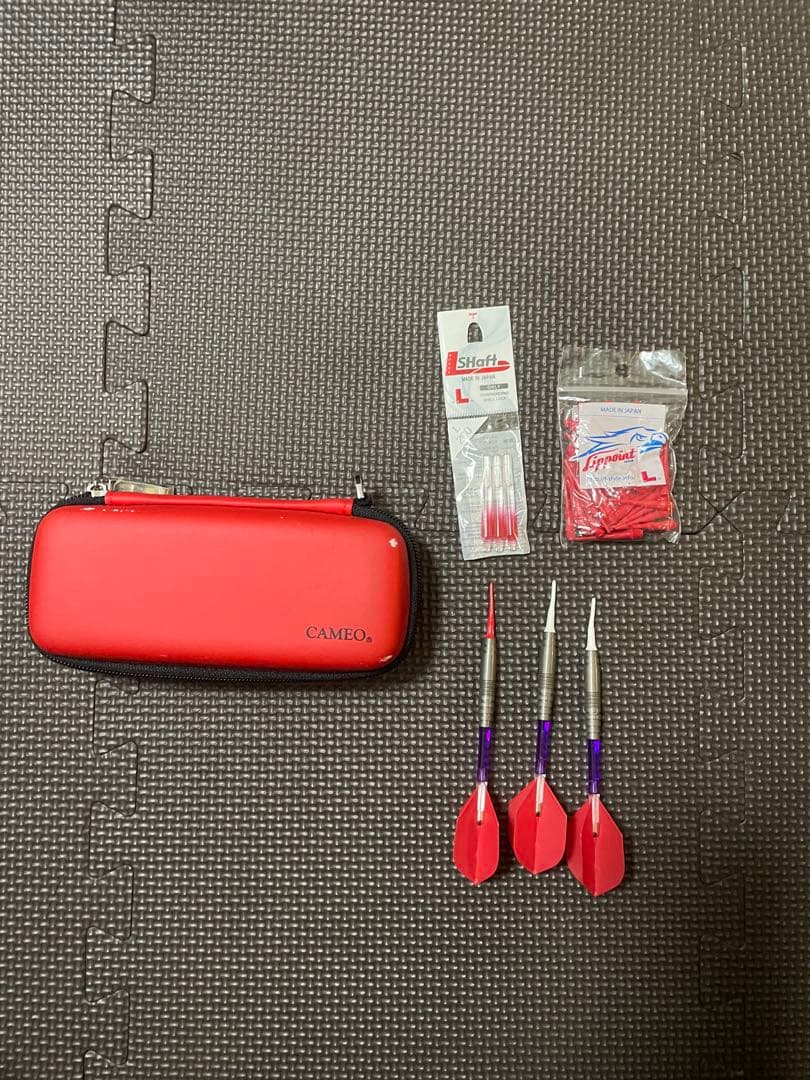 CAMEO ダーツセット 赤いケース付き