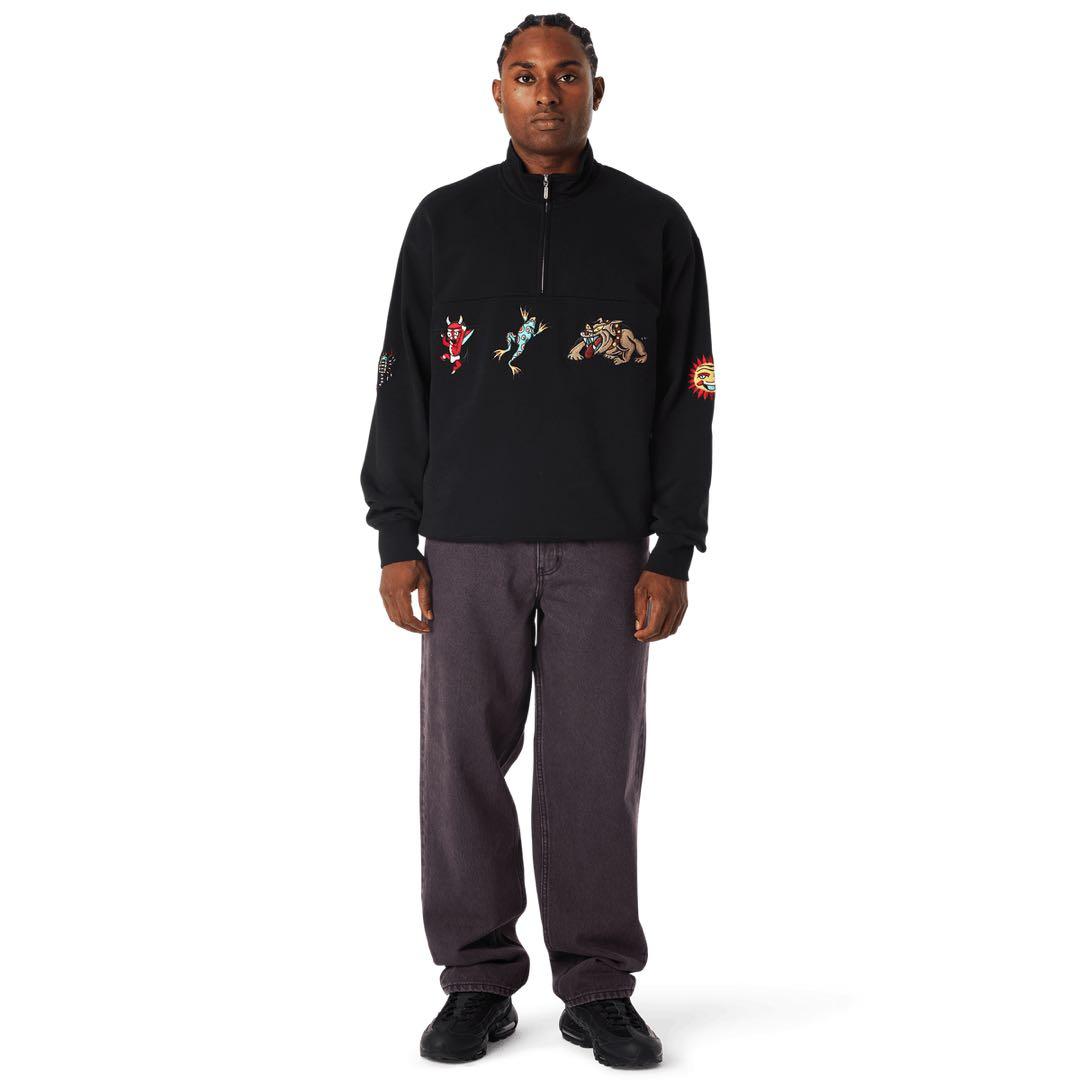 ぴーち BLEDSOE QUARTER ZIP FLEECE