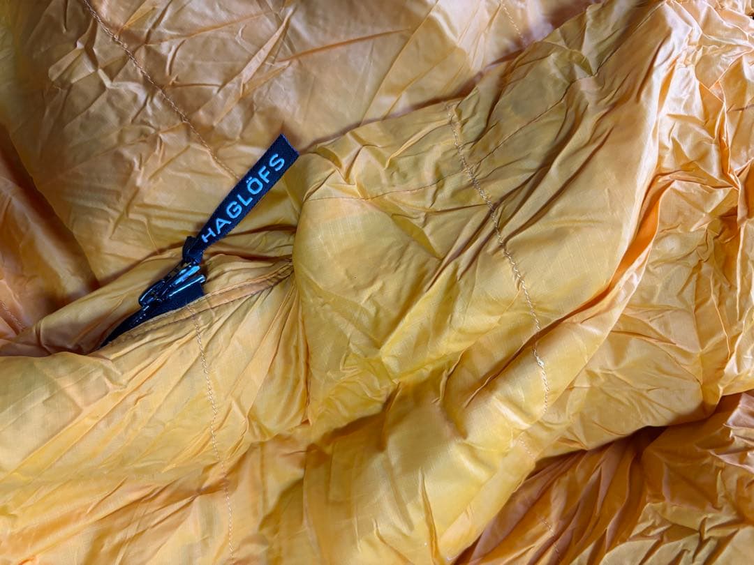 【期間限定特価】HAGLÖFS GOC 1200 オレンジ寝袋　ホグロフス