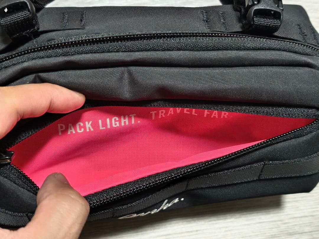 Rapha ハンドルバーバッグ 美品 ショルダー ブラック 廃盤