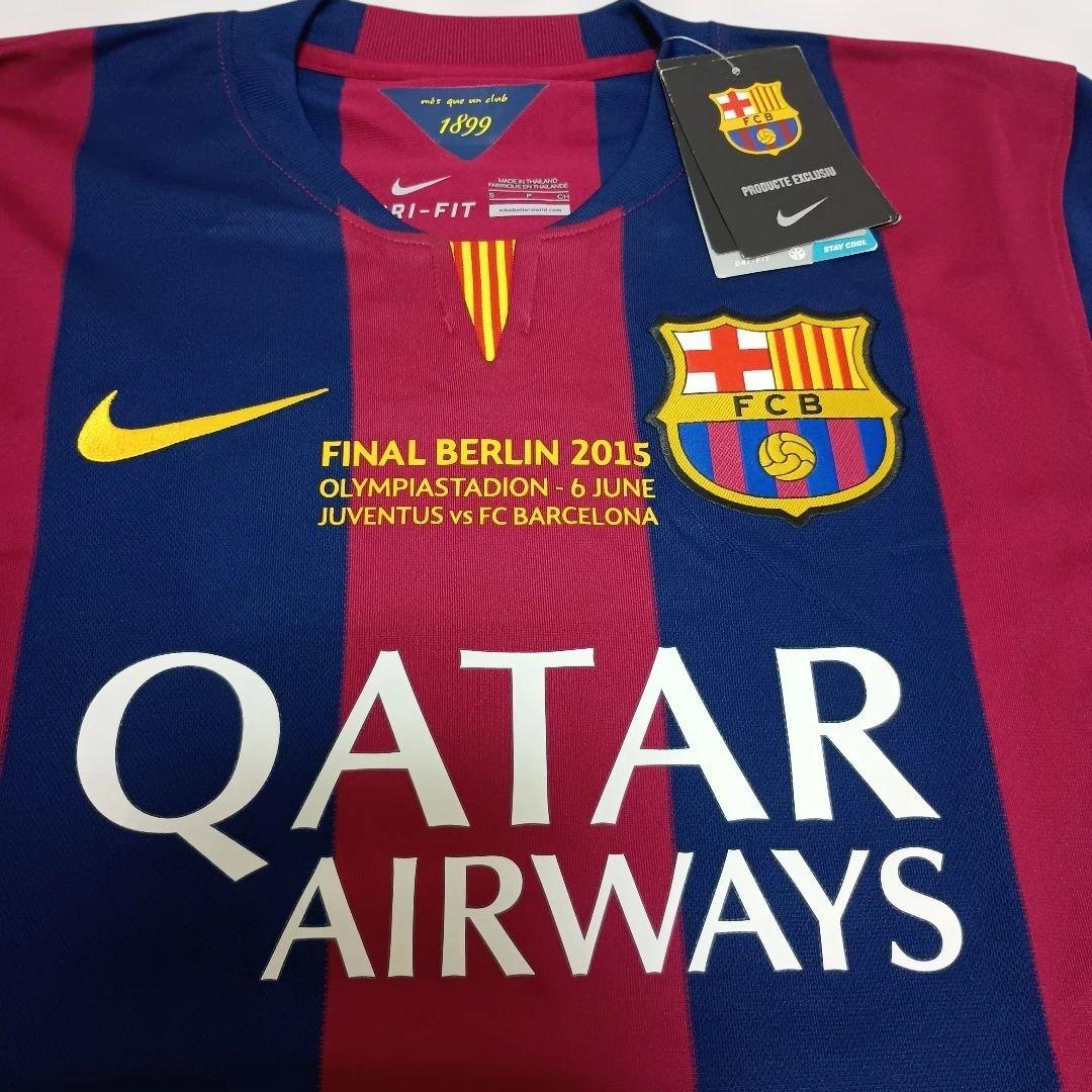 メッシ　バルセロナCLファイナル使用ユニフォーム　ナイキ未使用品
