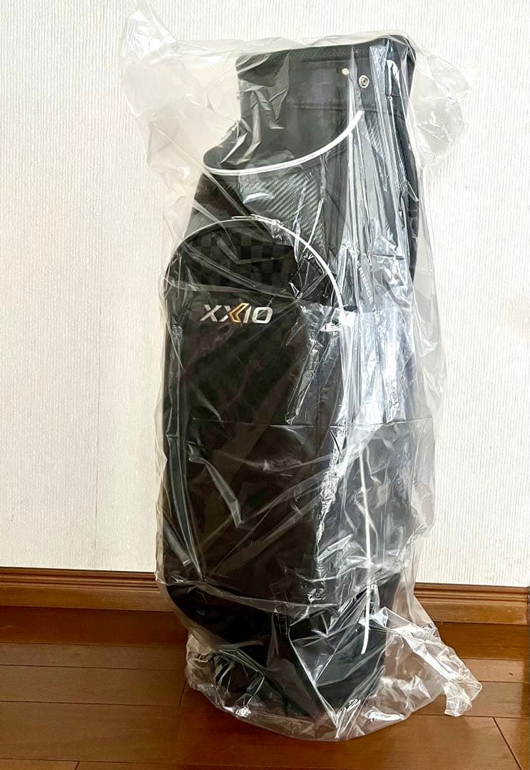 ダンロップ ゼクシオ キャディバッグ GGC-X161 ブラックチェック