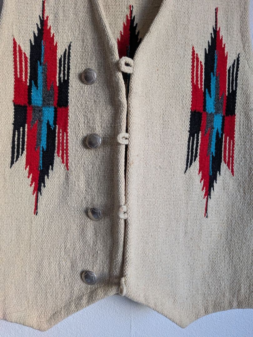 チマヨベスト　ブランケットジャケット　ネイティブ柄　90s　アメカジ　渋カジ