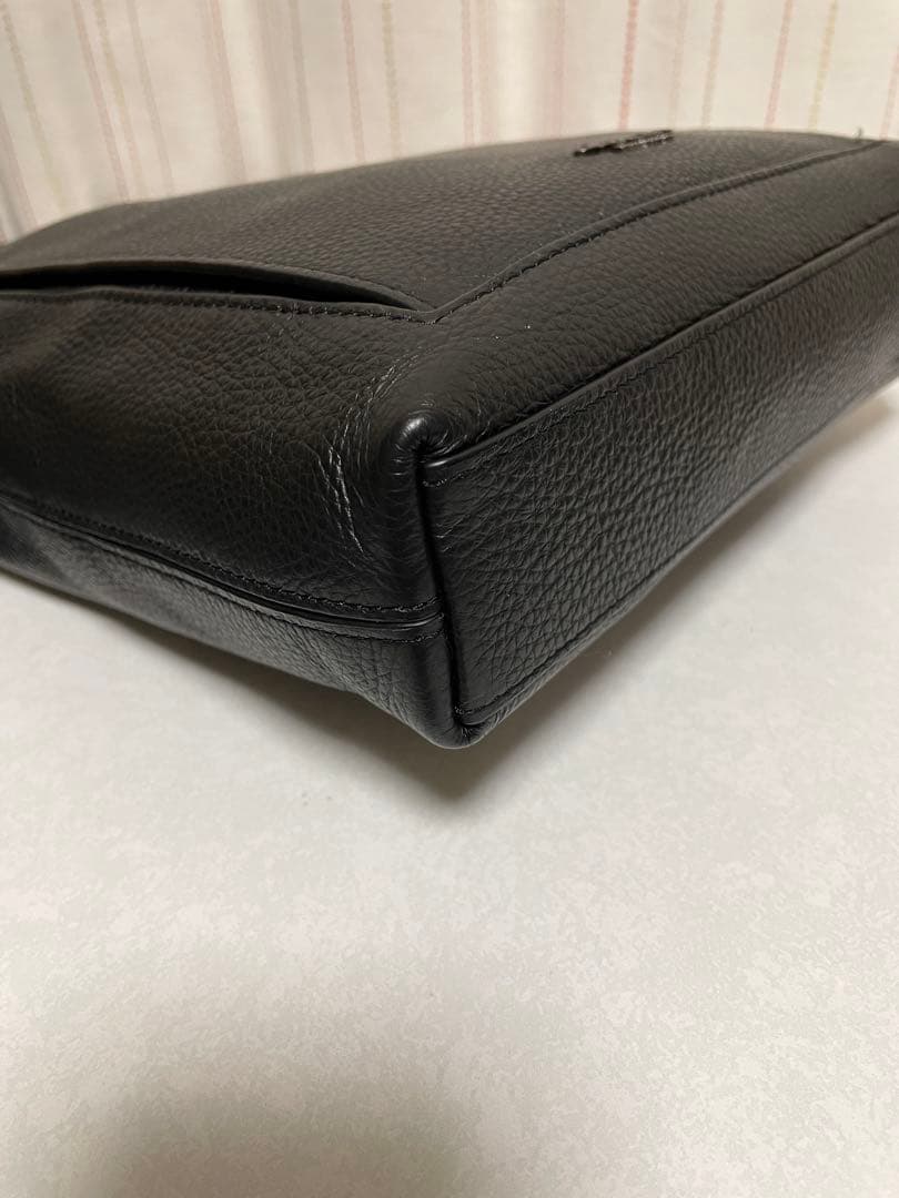 mmm様 コーチ メンズバッグ COACH メンズ ペブルレザー ブラック