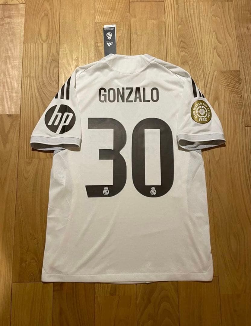 ゴンサロ・ガルシア　レアル・マドリード 25-26  背番号30 正規品