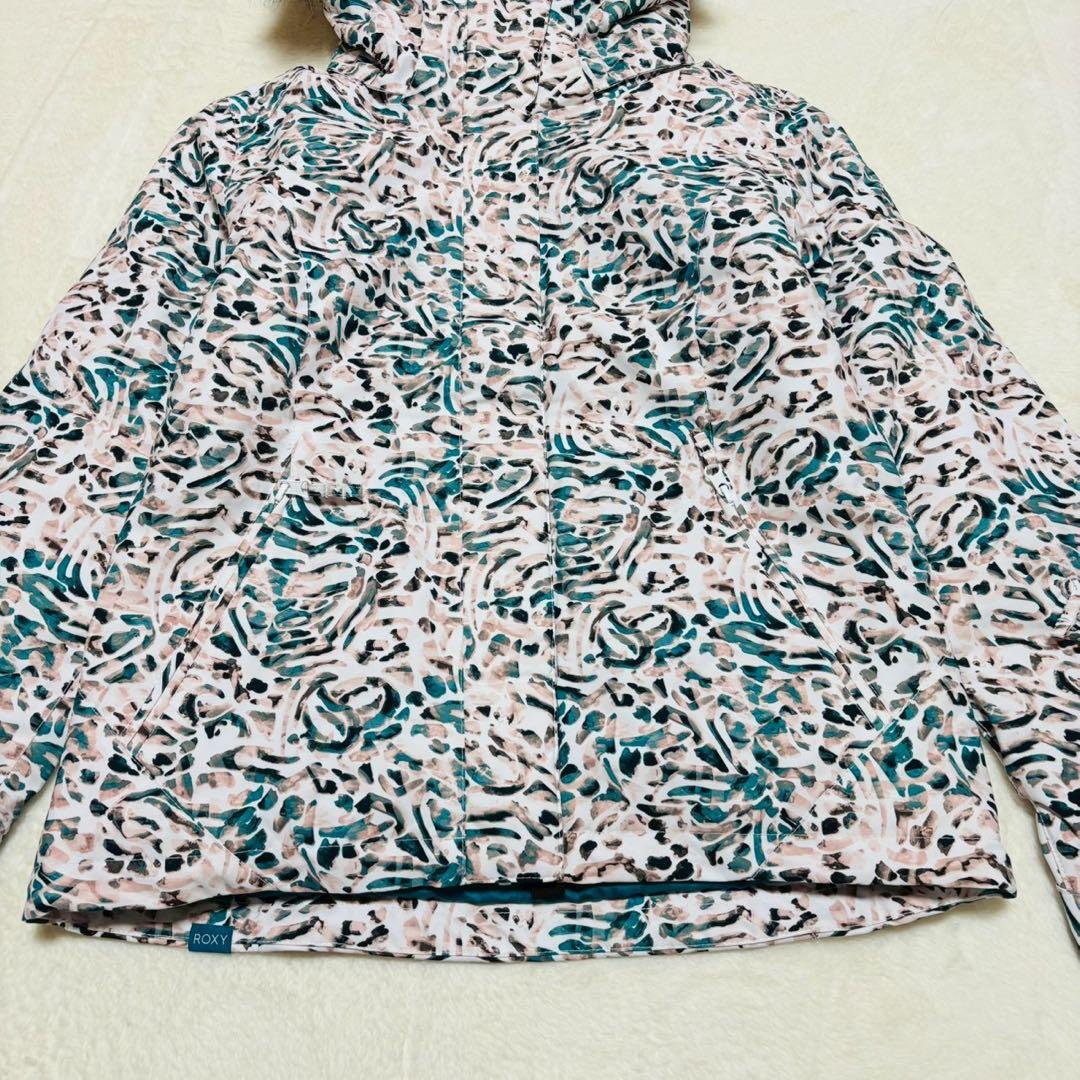 新品・タグ付き◆ROXY◆スノボウェア/フード付きダウン 2way アウトドア