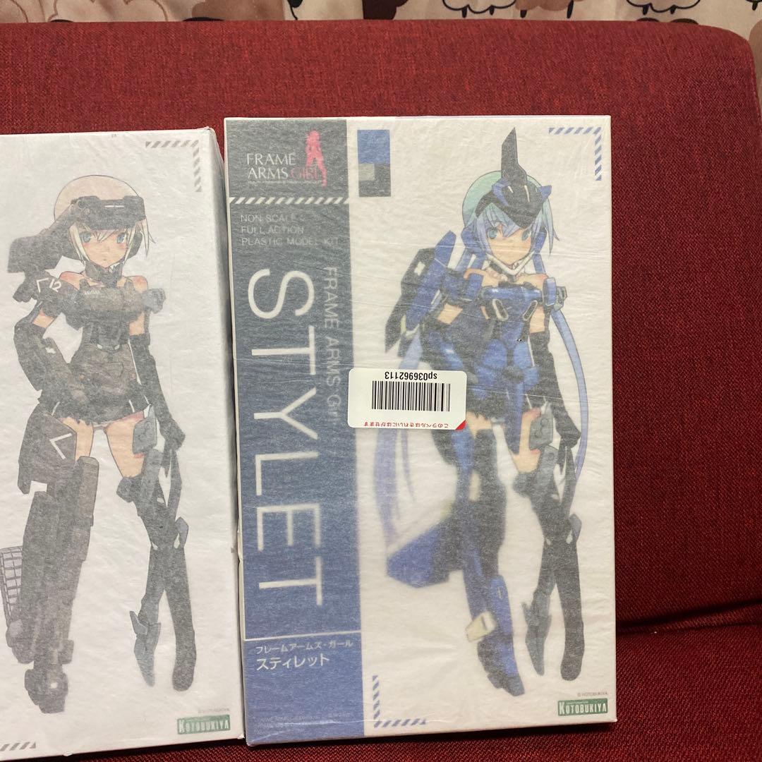 コトブキヤ　フレームアームズガール　迅雷　轟雷 スティレット　迅雷ウェボセット