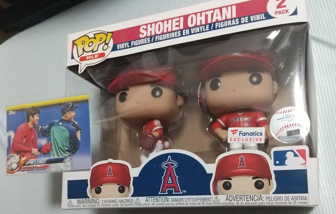 大谷翔平　SHOHEI OHTANI Funko　pop　　topps　カード