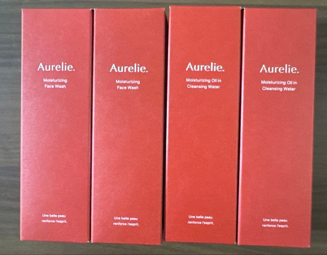 Aurelie（オレリー） 　クレンジング＆フェイスウォッシュ　 2本ずつ