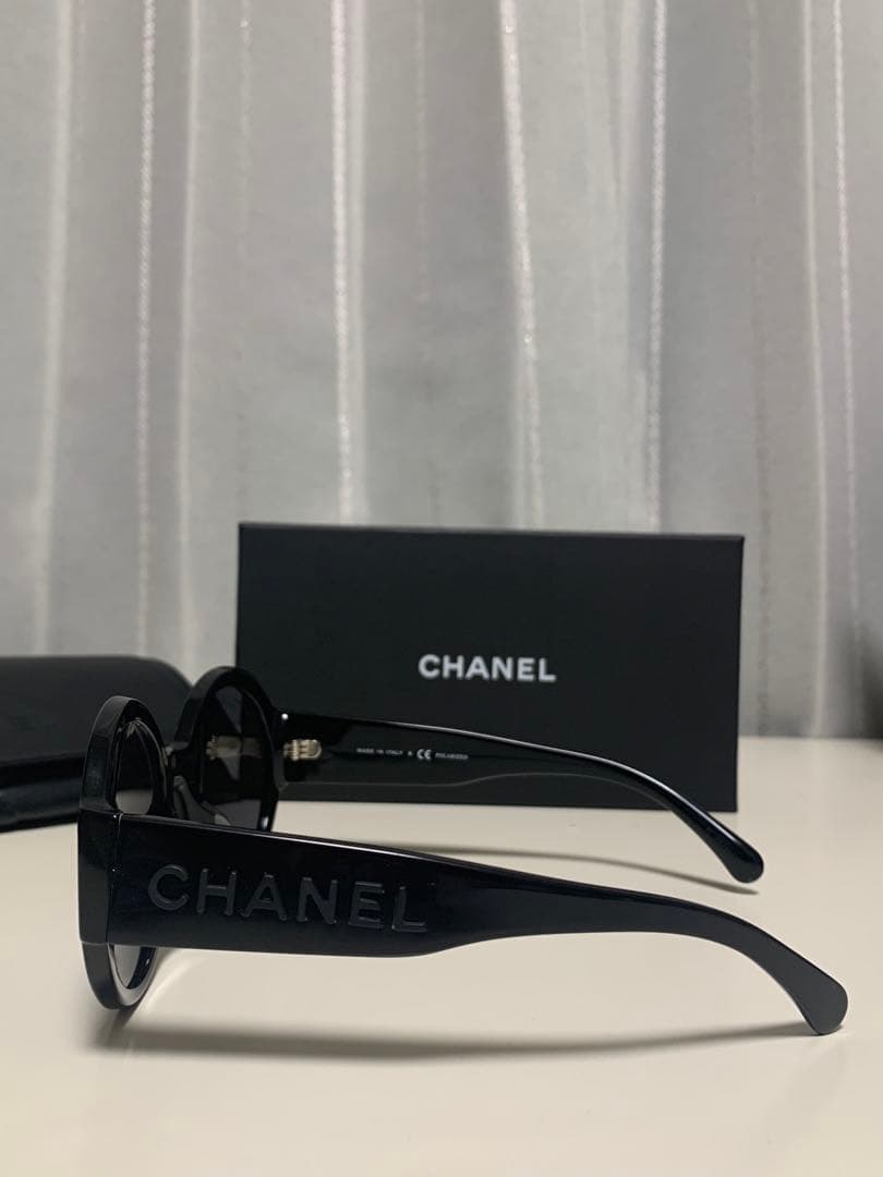 ⭐️専用⭐️CHANEL ブラック サングラス ラウンド型