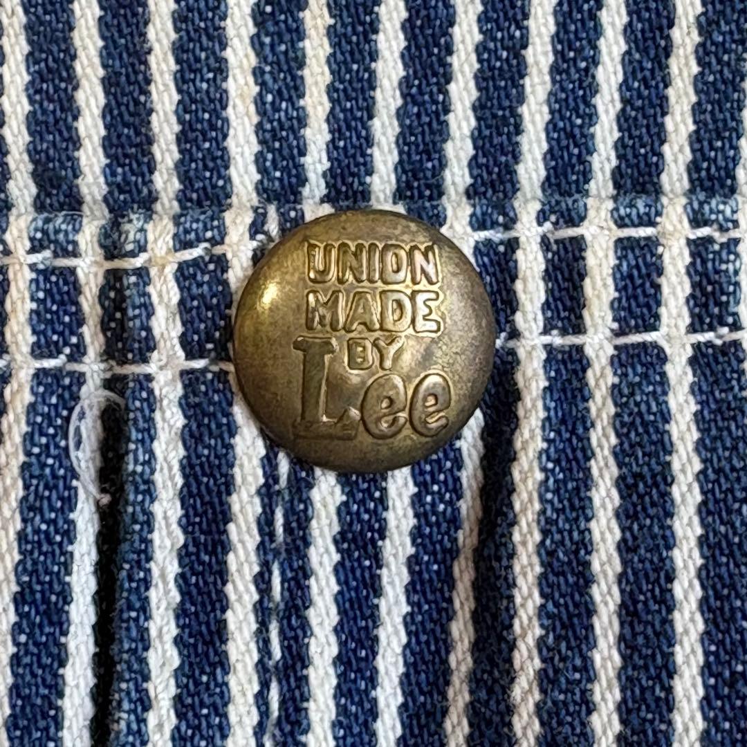 【美品】UNION MADE BY Lee リー ヒッコリー オーバーオール