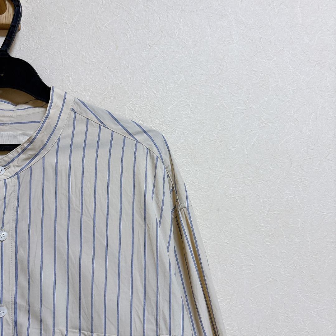 トゥデイフル Stripe Over Shirts ストライプオーバーシャツ