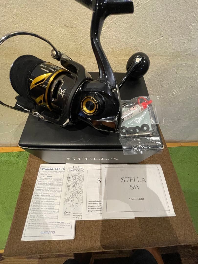 19ステラ8000HG使用回数1短時間