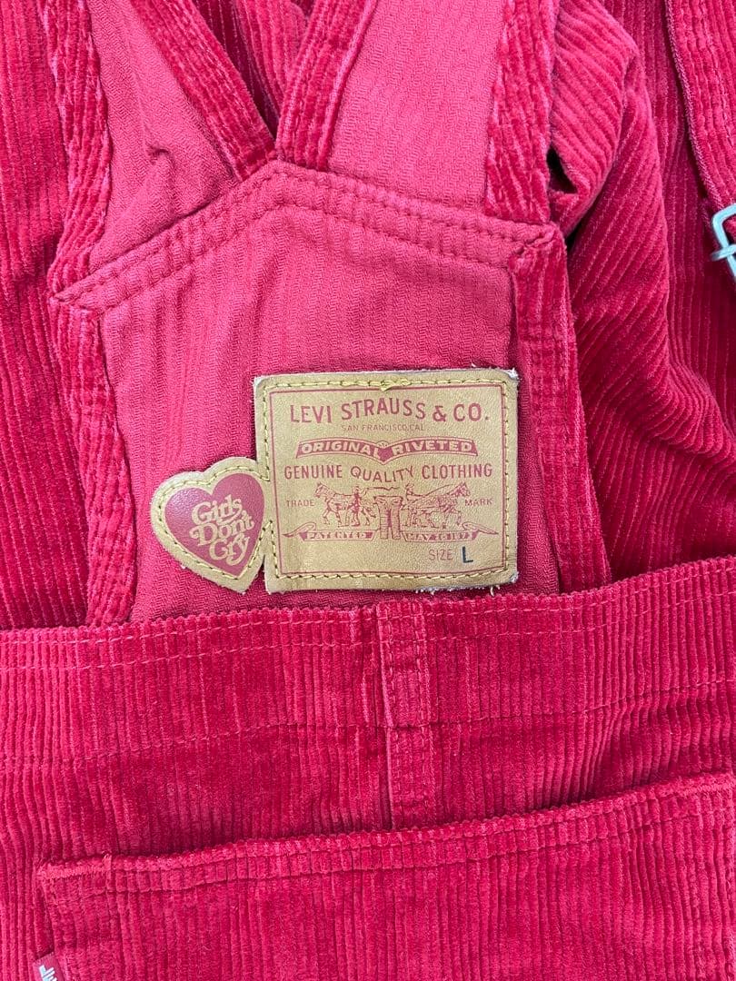 knmen133-0139 GirlsDon'tCry×Levisオーバーオール