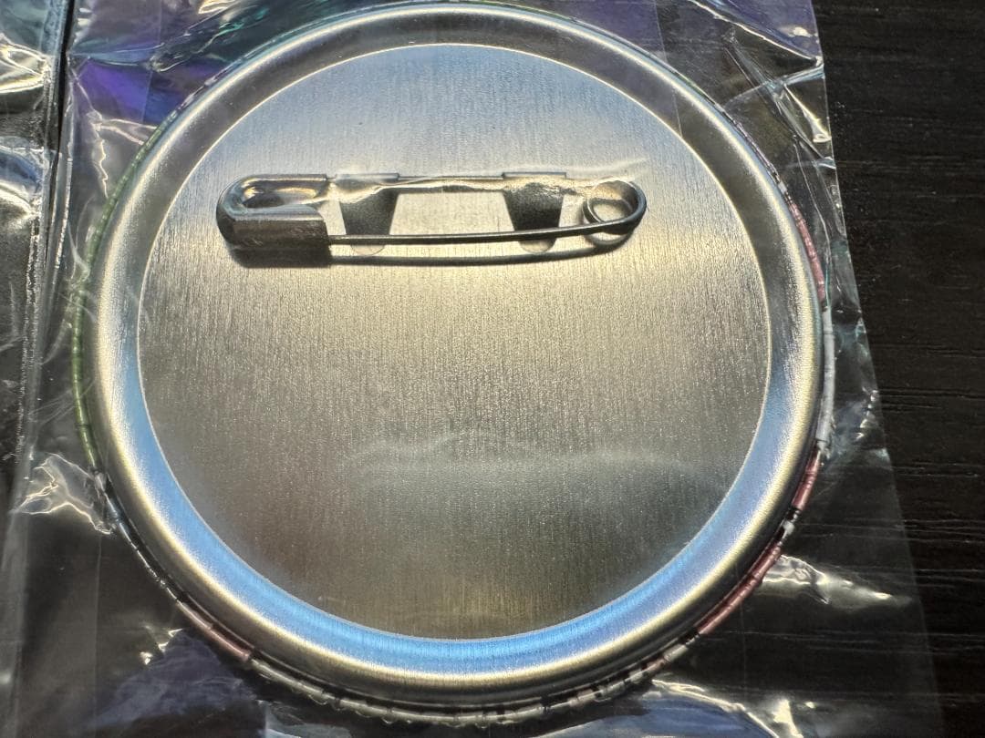 バンドリ　MyGO!!!!!　千早愛音　黒渕かしこ　缶バッジ