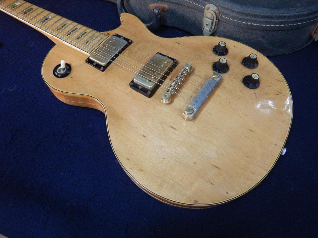 エレキギター ナチュラル ハードケース付き