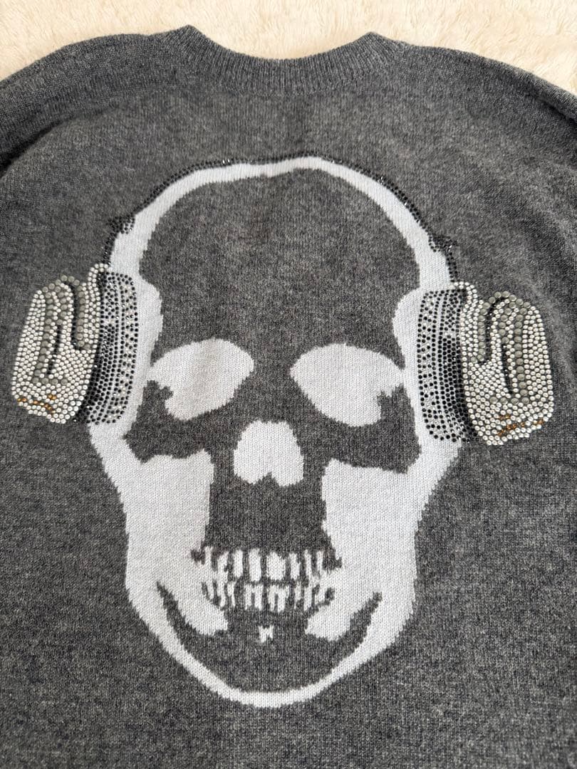 ルシアンペラフィネ正規品 カシミヤニット スカルセーター　vネックカーディガン