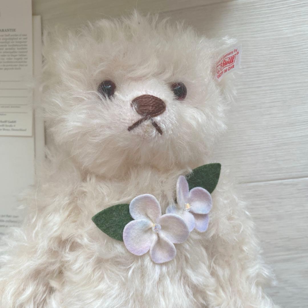 Steiff 2010年　1500体限定　日本限定　あじさい　紫陽花