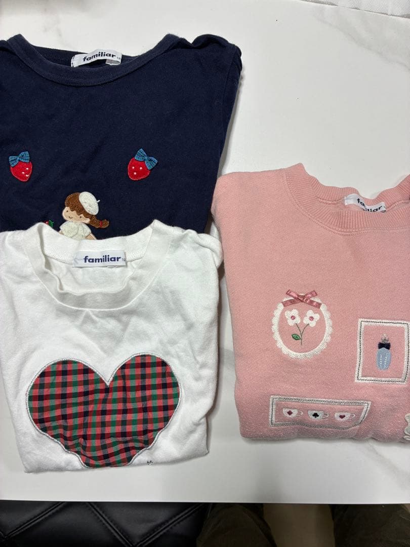 coco　familiar Tシャツ2枚とトレーナー