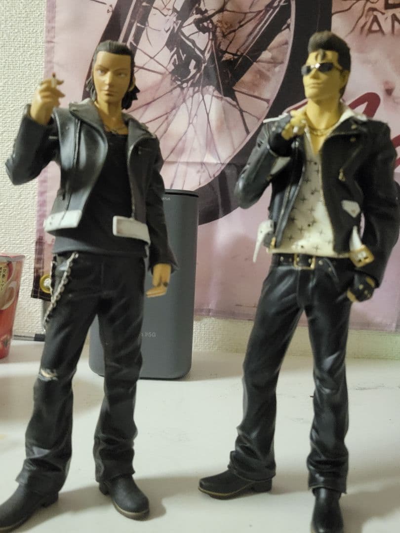 断捨離セール　レア武装戦線初代頭と2代目頭フィギア(オマケ付き)