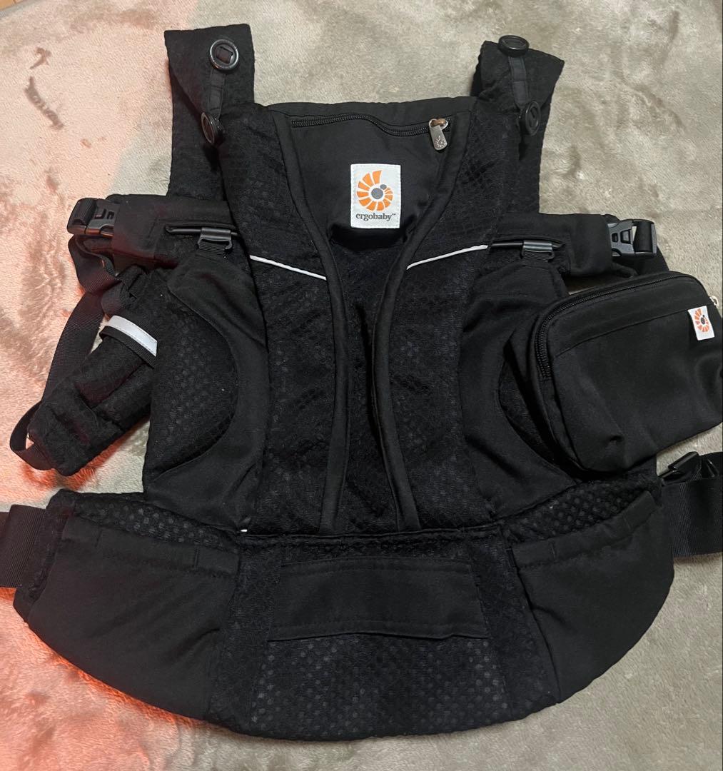 エルゴベビー OMNI Breeze ブラック 【箱・説明書・ポーチ付】