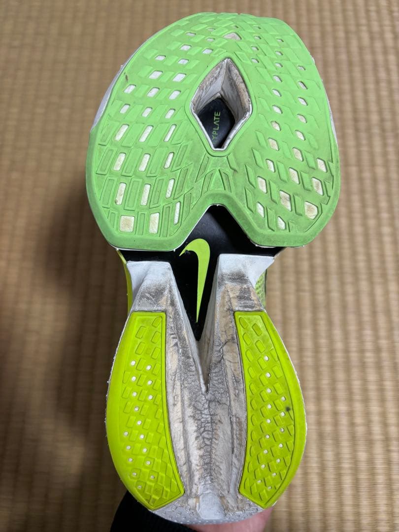 Nike スパイクシューズ グリーン/ピンク