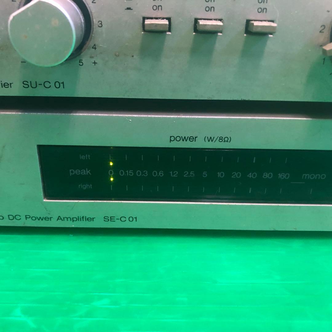 Technics オーディオ SU-C01 SE-C01 SB-F2 通電OK