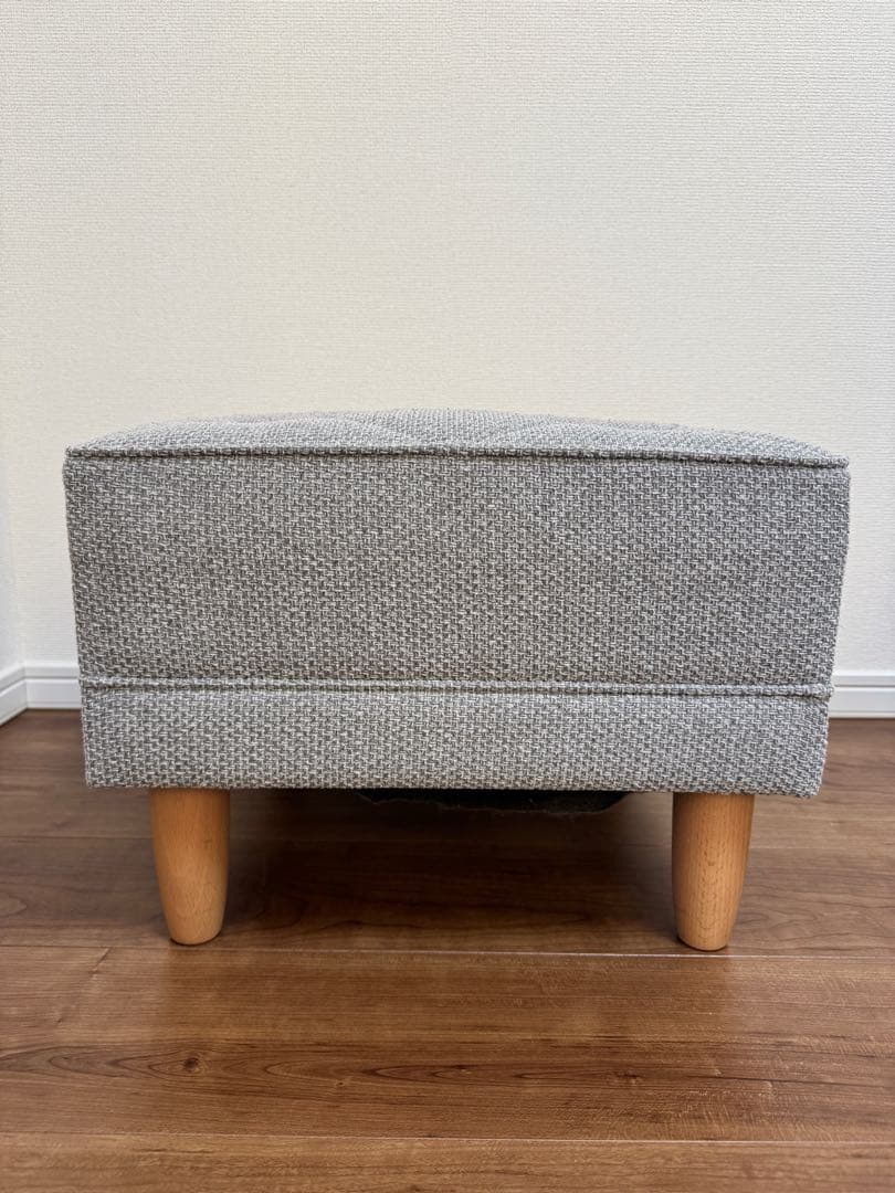 【REP0155】カリモク60 オットマン ミストグレー【A】