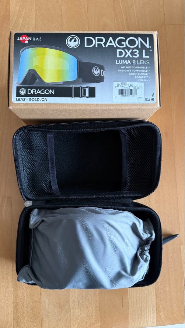 DRAGON DX3 L ゴーグル LUMAレンズ