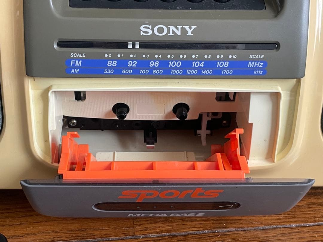 SONY スポーツラジカセ MEGA BASS