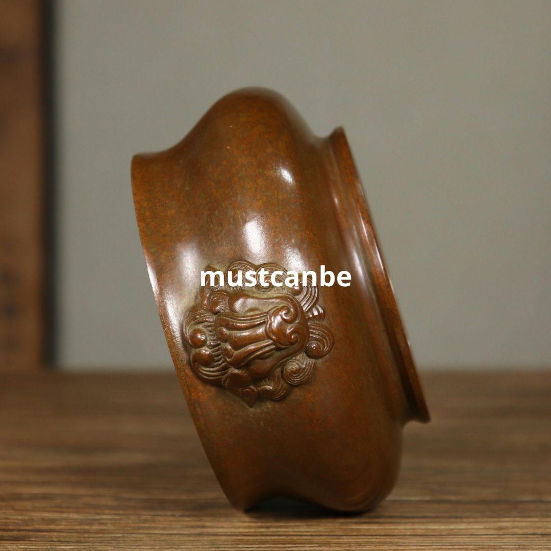 銅器 双師香炉 挿し香炉 香道具 茶道具 装飾品 工芸品 置物