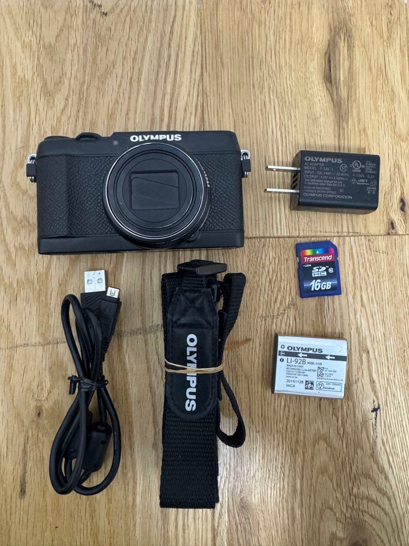 動作確認 OLYMPUS オリンパス STYLUS SH-3 ブラック