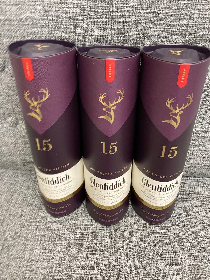 Glenfiddich 15 Year Old 3本セット