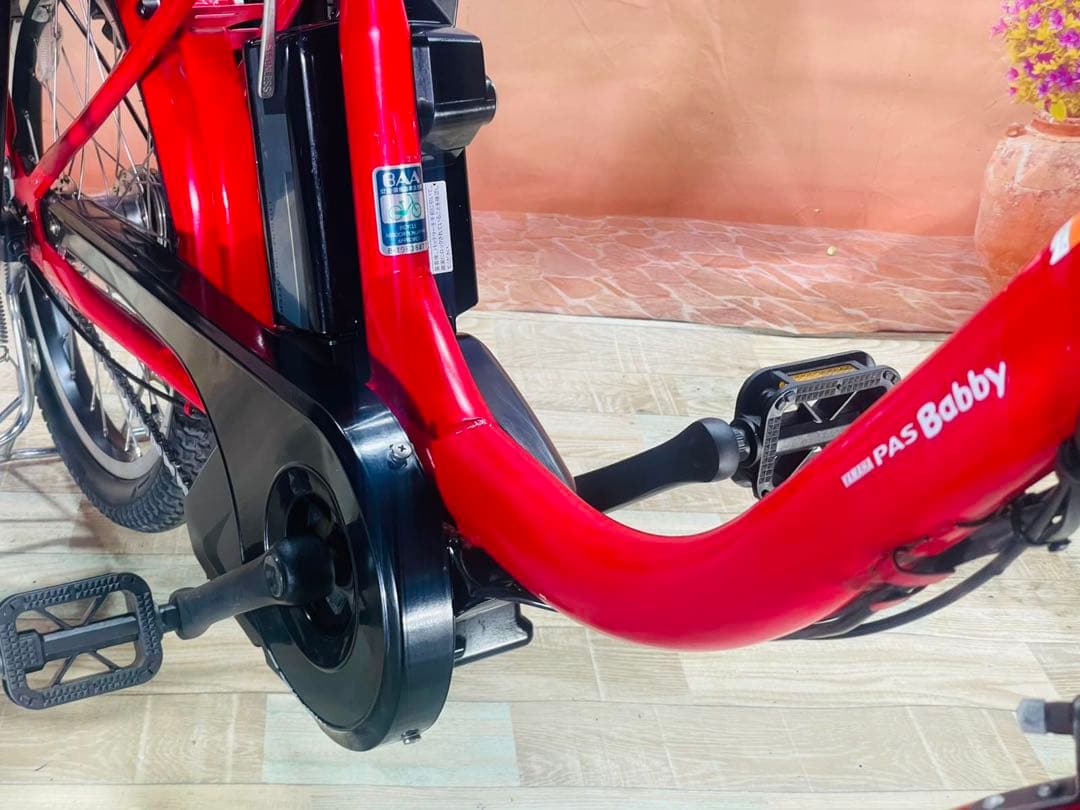 人気モデル！パスバビー12AH⭐️ヤマハ子供乗せ電動自転車Y3293