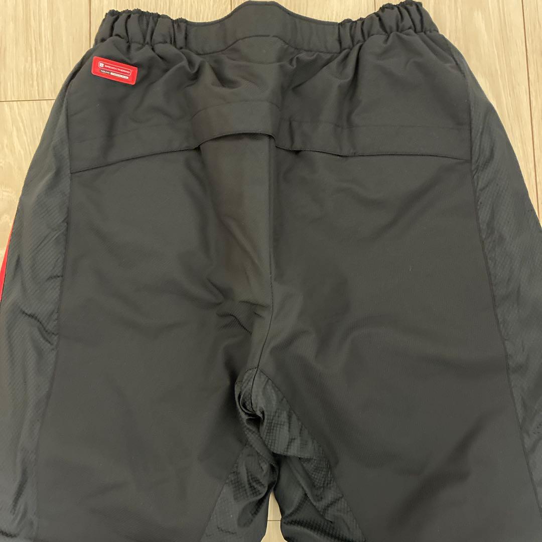 Mizuno ブラック/レッド フルジップジャケット　セットアップ