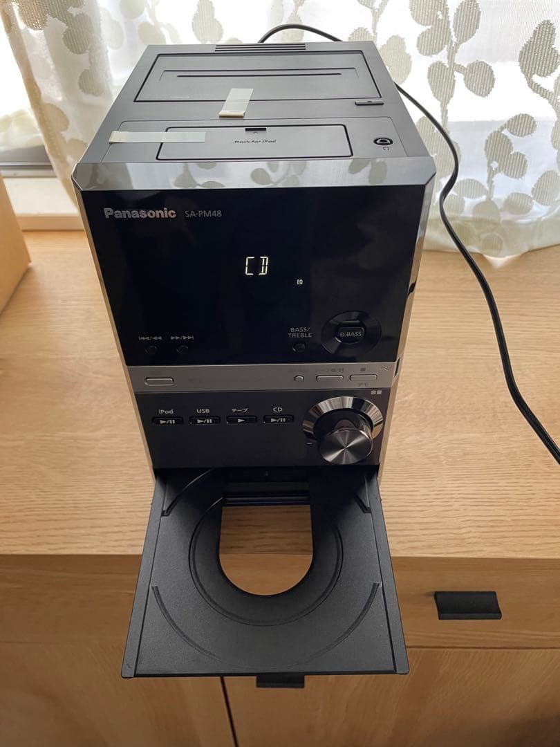 Panasonic SC-PM48-Ｋ　CDステレオシステム