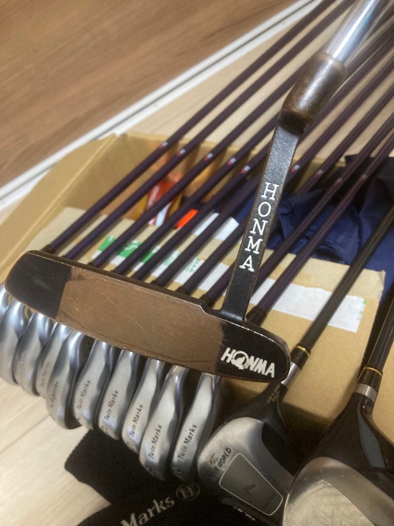 ホンマ(HONMA) クラブセット　キャディバッグ　アイアン　初心者向け